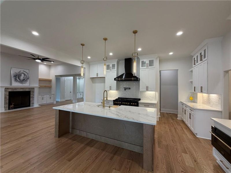 Furnished interior view inside a new home in , Marietta (Image 26).