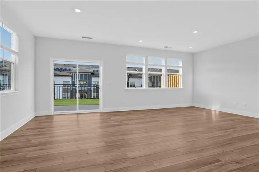 Spacious, unfurnished interior of a new home in Towns at Holly Springs, Holly Springs (Image 15).