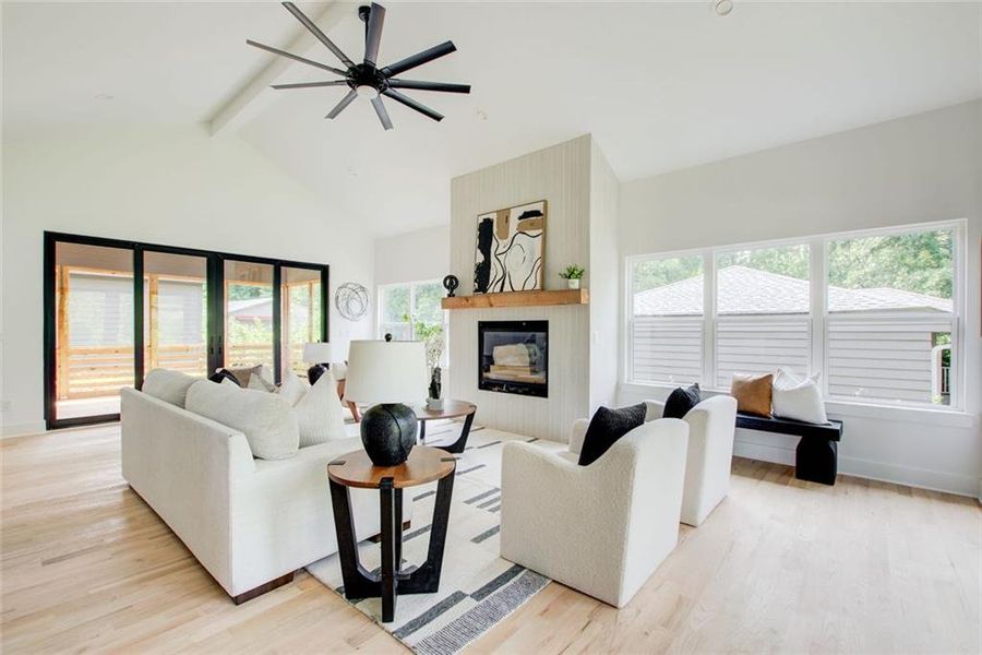 Furnished interior view inside a new home in , Tucker (Image 31).