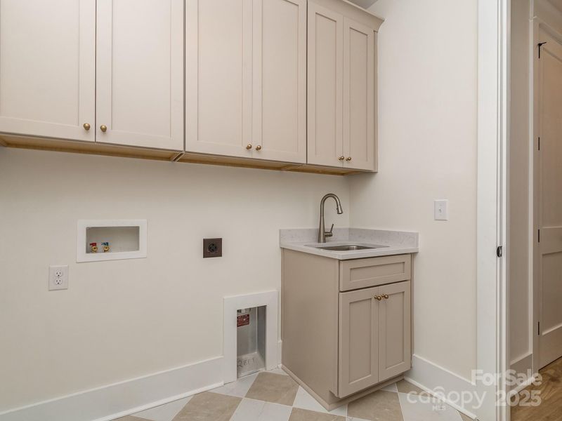 Furnished interior view inside a new home in , Matthews (Image 29).