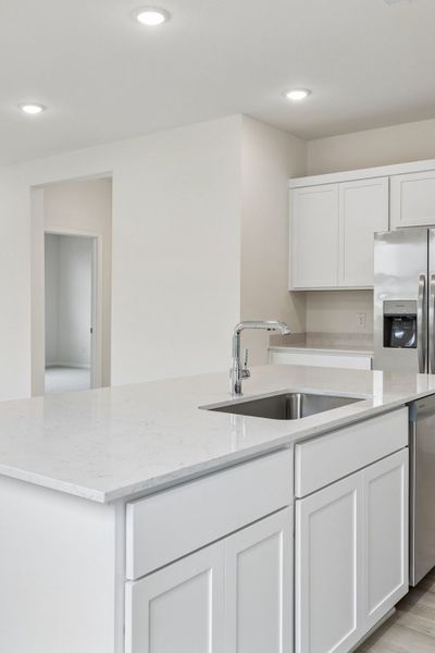 Furnished interior view inside a new home in Riviera Pines, Huffman (Image 9).