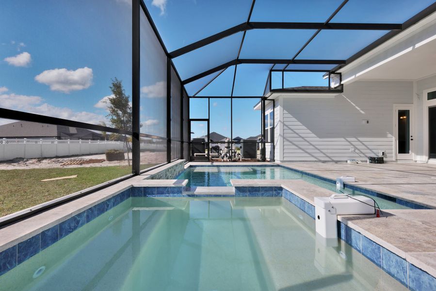 Representative exterior details of a home built from the Stella by Riverside Homes in Hidden Creek at SilverLeaf, St. Augustine (Image 36).
