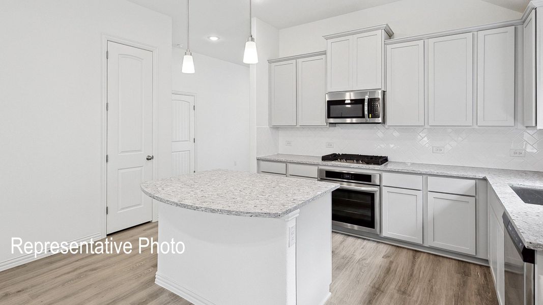 Furnished interior view inside a new home in The Oaks, Red Oak (Image 5).