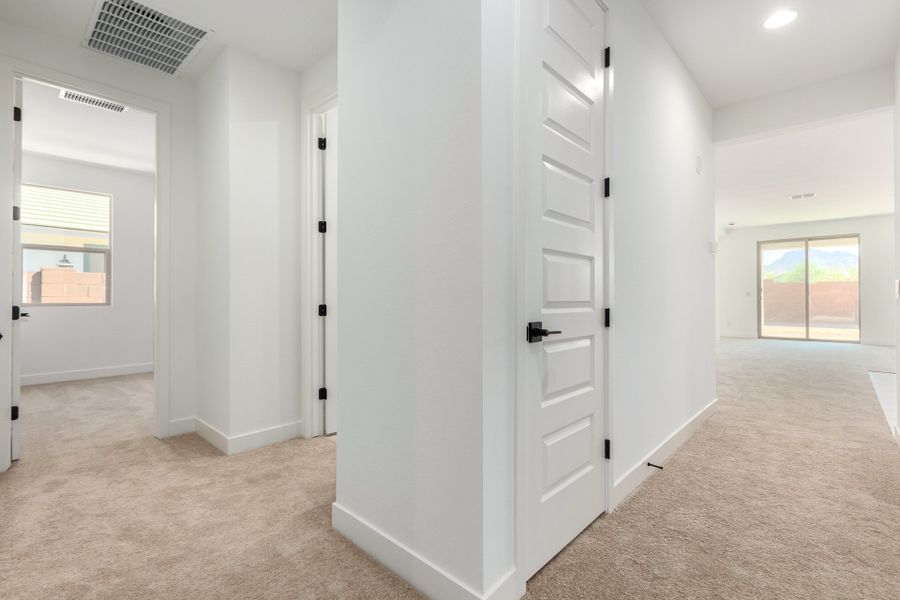 Spacious, unfurnished interior of a new home in Estrella, Goodyear (Image 16). Spacious, unfurnished interior of a new home in Estrella, Goodyear (Image 16).