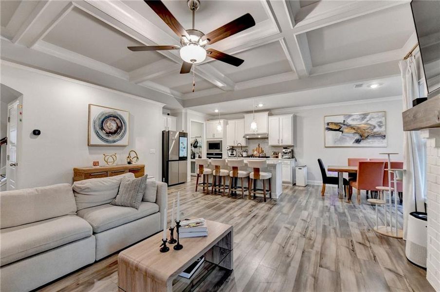 Furnished interior view inside a new home in , Lawrenceville (Image 13).