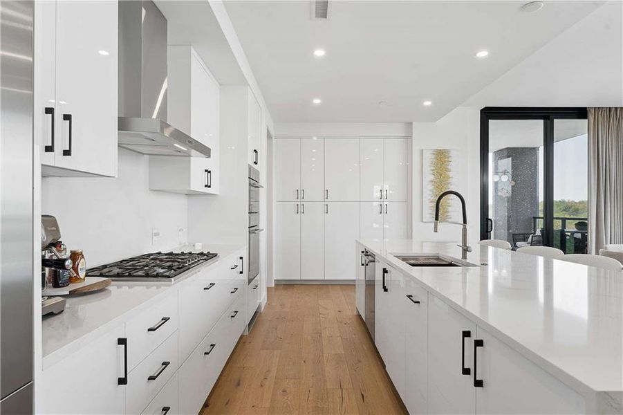 Furnished interior view inside a new home in , Atlanta (Image 28).