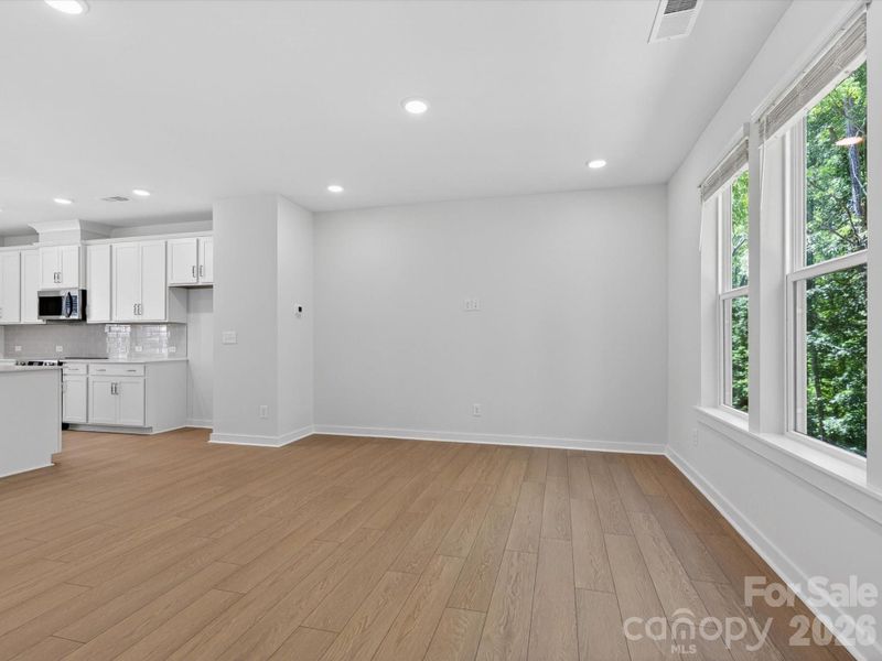 Spacious, unfurnished interior of a new home in Central Living at Craig, Charlotte (Image 14). Spacious, unfurnished interior of a new home in Central Living at Craig, Charlotte (Image 14).