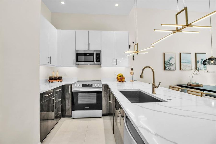 Furnished interior view inside a new home in , Sarasota (Image 8). Furnished interior view inside a new home in , Sarasota (Image 8).