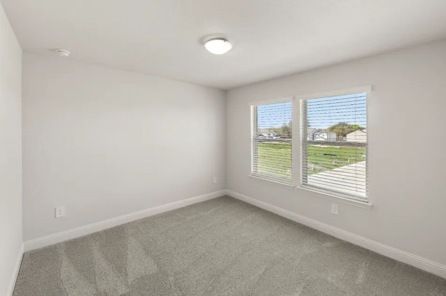 Front exterior of a new home in Sereno Oaks at Buckner Terrace, Dallas, TX, highlighting curb appeal (Image 18).