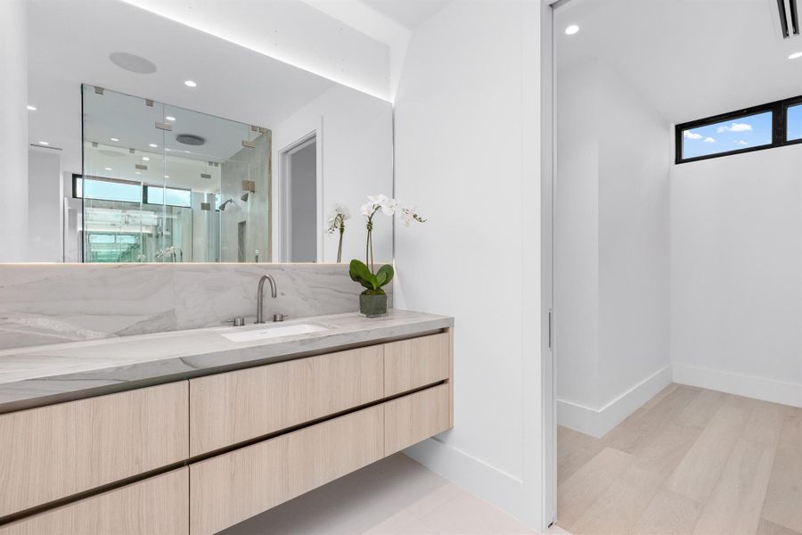 Furnished interior view inside a new home in , Boca Raton (Image 15).