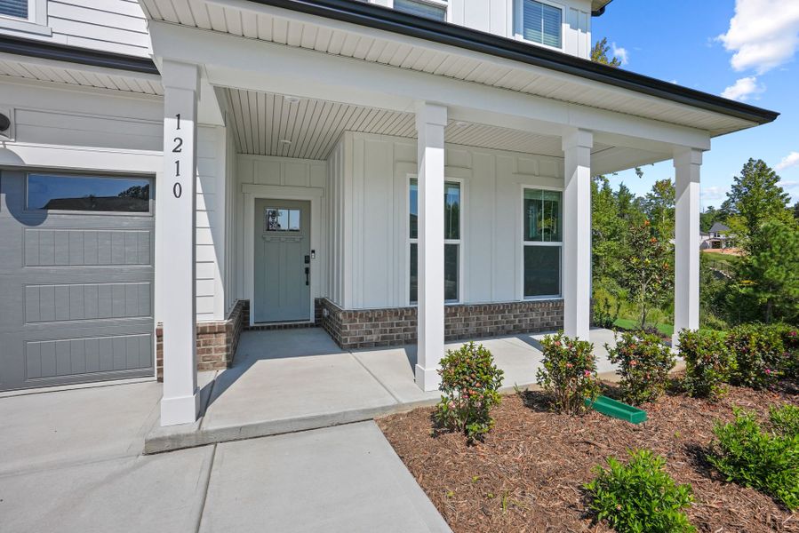 Exterior details and patio area of a home in Elmbrook, Indian Trail (Image 42). Exterior details and patio area of a home in Elmbrook, Indian Trail (Image 42).