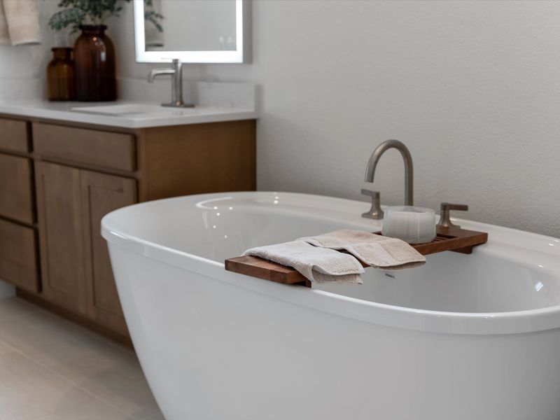 Close-up of interior finishes inside a home in Jackson Creek, Monument (Image 23).