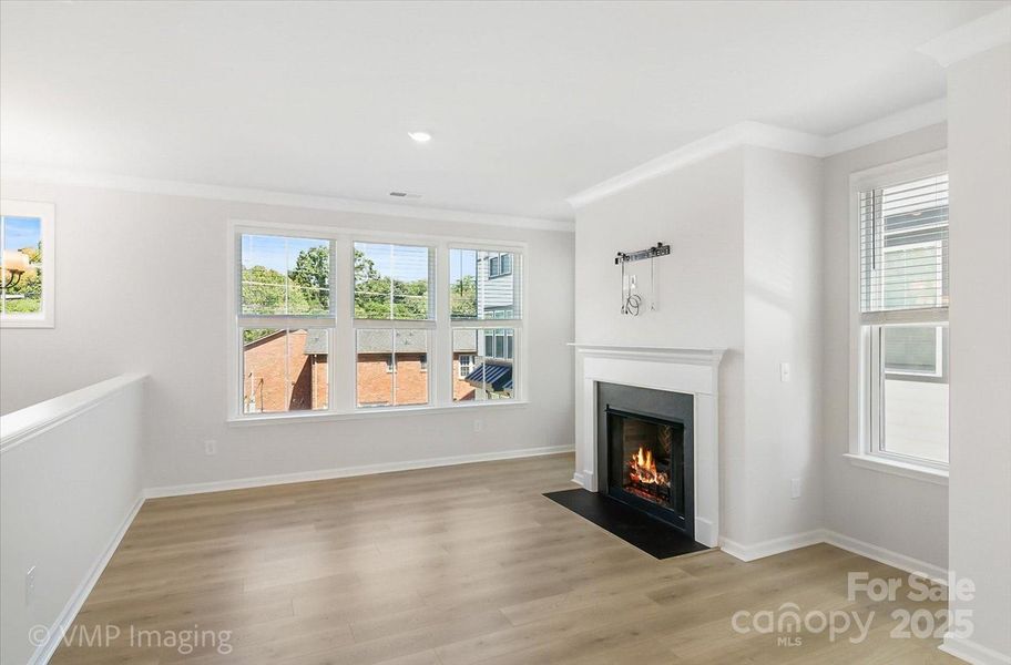 Main level great room Main level great room