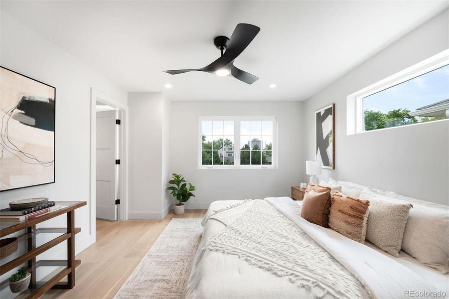 Furnished interior view inside a new home in , Denver (Image 16).