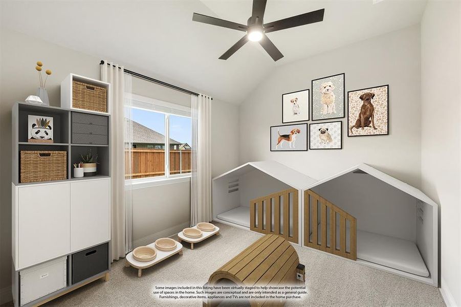 Furnished interior view inside a new home in Heartland Classic 60, Crandall (Image 5).