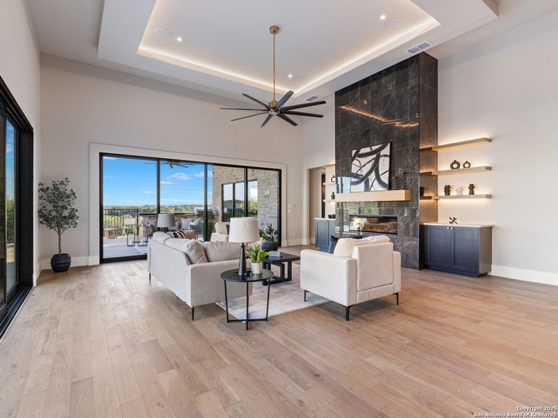 Furnished interior view inside a new home in , Canyon Lake (Image 35). Furnished interior view inside a new home in , Canyon Lake (Image 35).