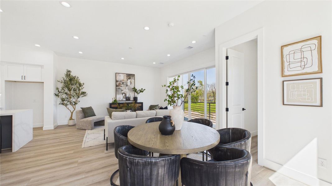 Furnished interior view inside a new home in , Houston (Image 35). Furnished interior view inside a new home in , Houston (Image 35).