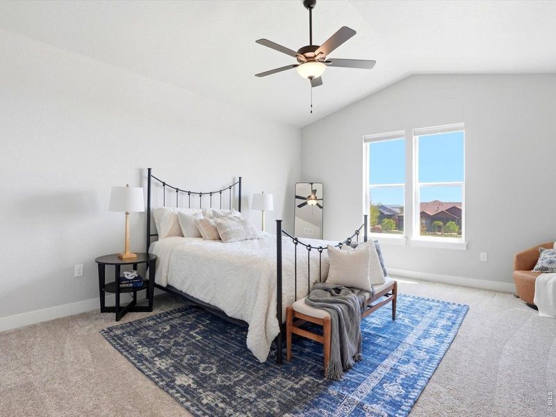 Furnished interior view inside a new home in , Windsor (Image 17).