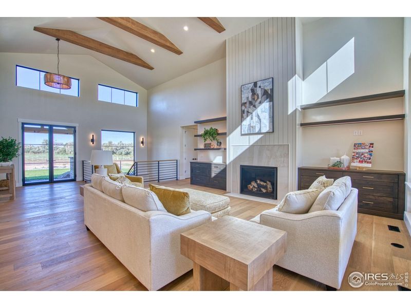Furnished interior view inside a new home in , Greeley (Image 18).