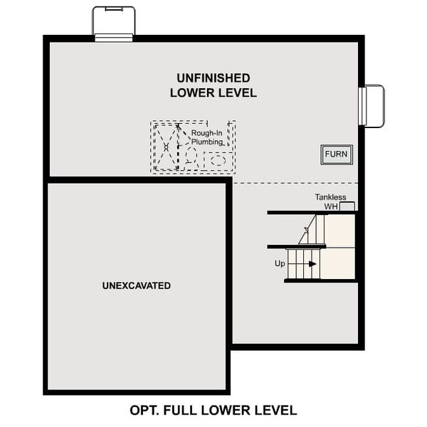 2D floor plan layout for the Lanner by Century Communities in The Haven Collection at Windler, Aurora, CO (Image 8).