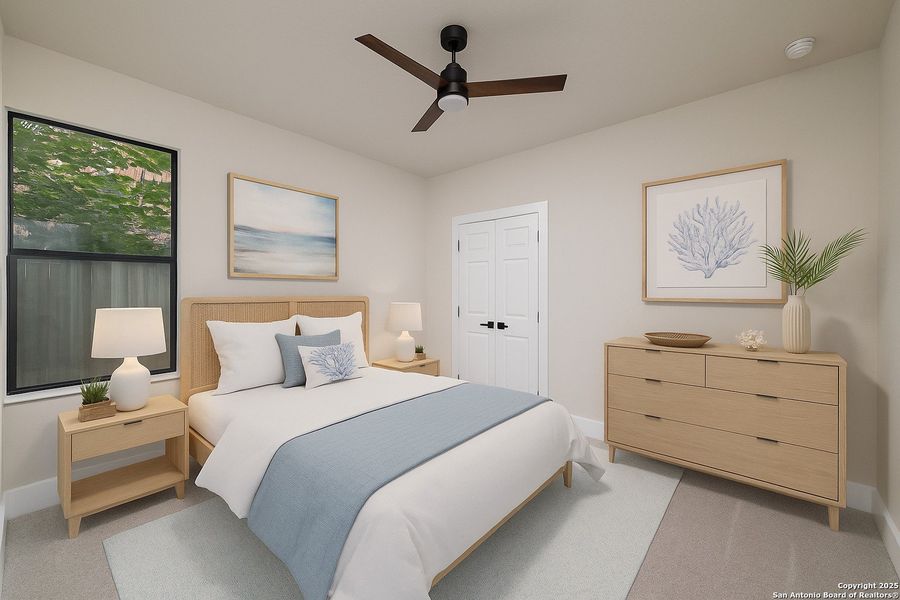 Furnished interior view inside a new home in , San Antonio (Image 14). Furnished interior view inside a new home in , San Antonio (Image 14).