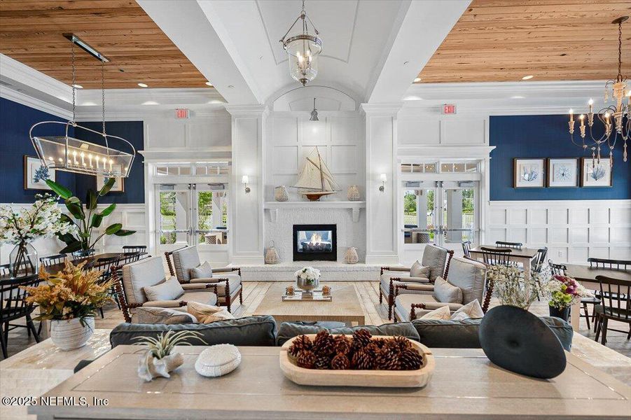 Furnished interior view inside a new home in , St. Augustine (Image 28).