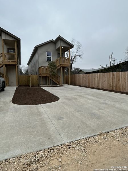 Exterior details and patio area of a home in , San Antonio (Image 4).