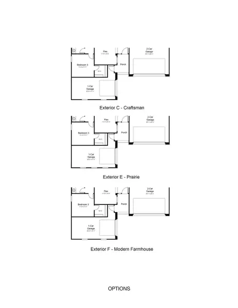 2D floor plan layout of this home in Verdin, Phoenix, AZ (Image 3).
