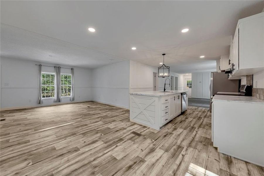 Spacious, unfurnished interior of a new home in , Maysville (Image 35).