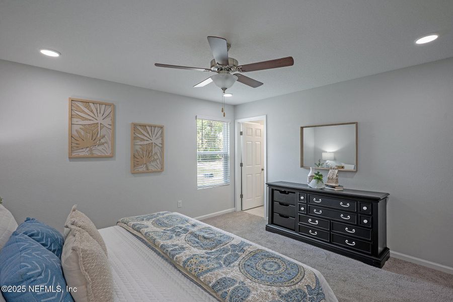 Furnished interior view inside a new home in , Jacksonville (Image 4). Furnished interior view inside a new home in , Jacksonville (Image 4).