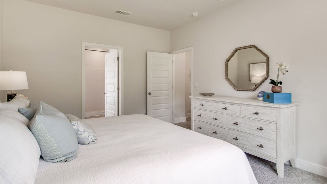 Furnished interior view inside a new home in Ashton Park Phase III, Freeport (Image 17).