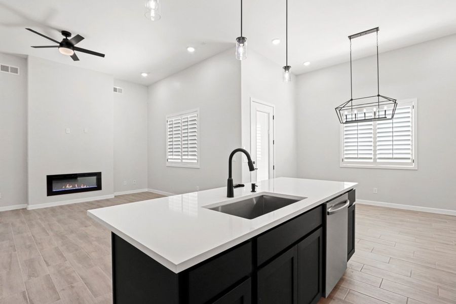 Furnished interior view inside a new home in Garden Park Unit 4, El Paso (Image 9).