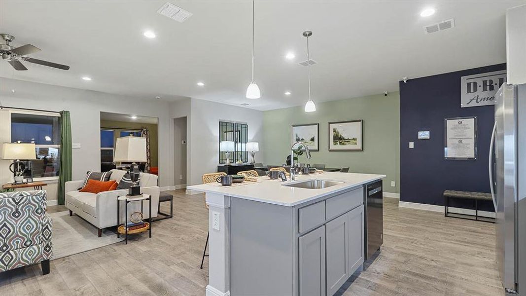 Furnished interior view inside a new home in Retta Estates, Mansfield (Image 22).