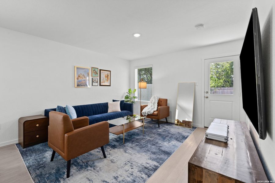 Furnished interior view inside a new home in Torian Village, San Antonio (Image 13).