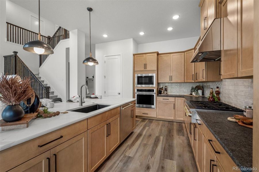 Furnished interior view inside a new home in Cloverleaf – Mountainview Collection, Monument (Image 3).