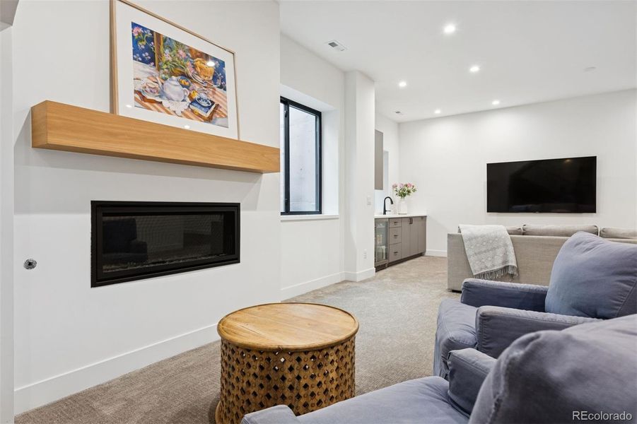 Furnished interior view inside a new home in , Denver (Image 6).