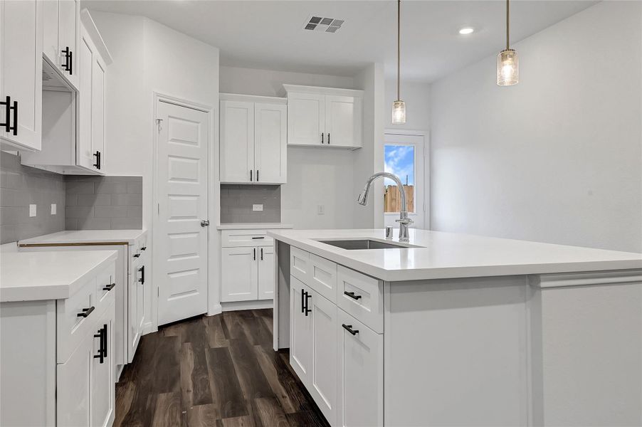 Furnished interior view inside a new home in Aldine Pines, Houston (Image 7).