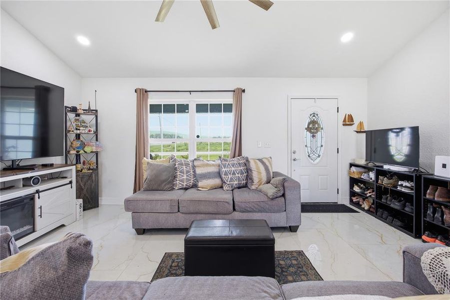 Furnished interior view inside a new home in , Ocala (Image 18). Furnished interior view inside a new home in , Ocala (Image 18).