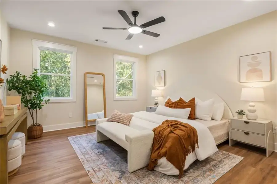 Furnished interior view inside a new home in , Snellville (Image 8).
