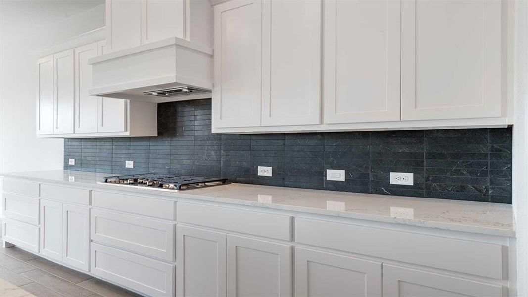 Close-up of interior finishes inside a home in Trinity Falls 60', McKinney (Image 15). Close-up of interior finishes inside a home in Trinity Falls 60', McKinney (Image 15).