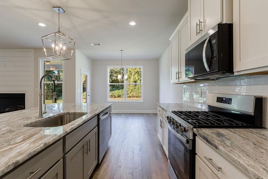 Furnished interior view inside a new home in , Buford (Image 30). Furnished interior view inside a new home in , Buford (Image 30).