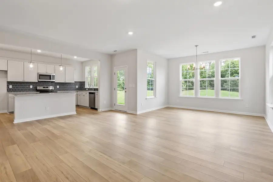 Spacious, unfurnished interior of a new home in Renaissance at White Oak, Garner (Image 18). Spacious, unfurnished interior of a new home in Renaissance at White Oak, Garner (Image 18).