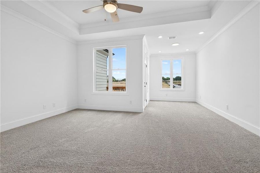 Spacious, unfurnished interior of a new home in Waterhaven, Cumming (Image 39).