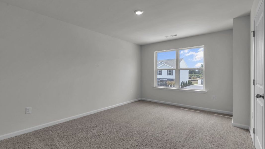 Spacious, unfurnished interior of a new home in The Townes at Belle Grove, Wendell (Image 12). Spacious, unfurnished interior of a new home in The Townes at Belle Grove, Wendell (Image 12).