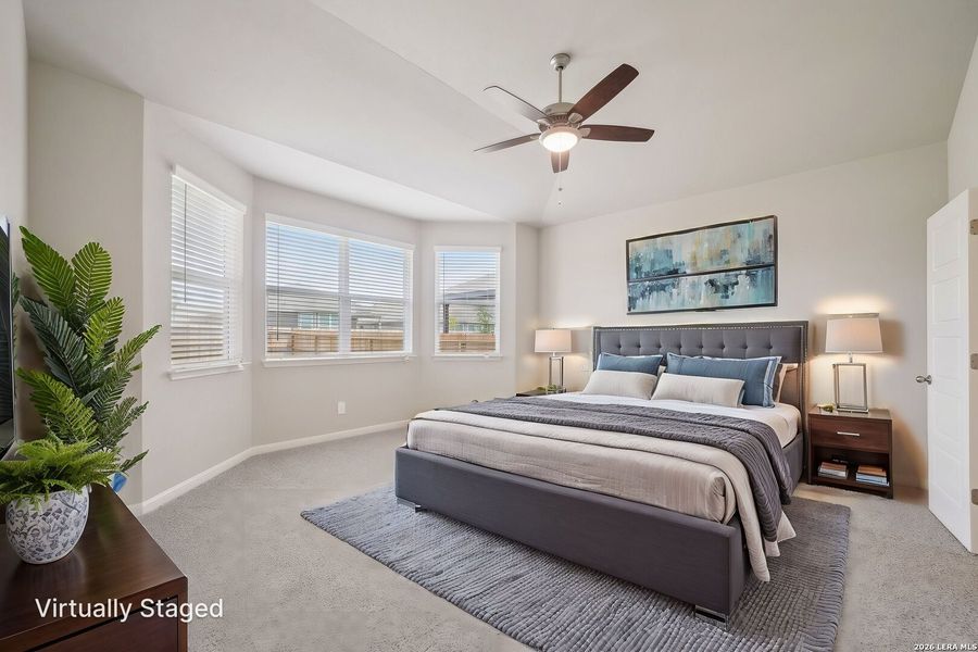 Furnished interior view inside a new home in Legendary Trails - Premier Series, Cibolo (Image 6).