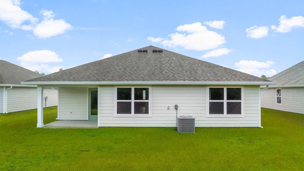 Exterior details and patio area of a home in Palmetto Bluff, Port Saint Joe (Image 4). Exterior details and patio area of a home in Palmetto Bluff, Port Saint Joe (Image 4).