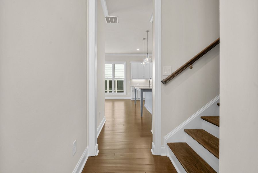 Representative unfurnished interior of a home built from the The Carter by The Providence Group in Aberdeen, Hoschton (Image 29).
