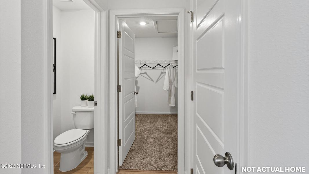 Furnished interior view inside a new home in Rookery, Green Cove Springs (Image 13).