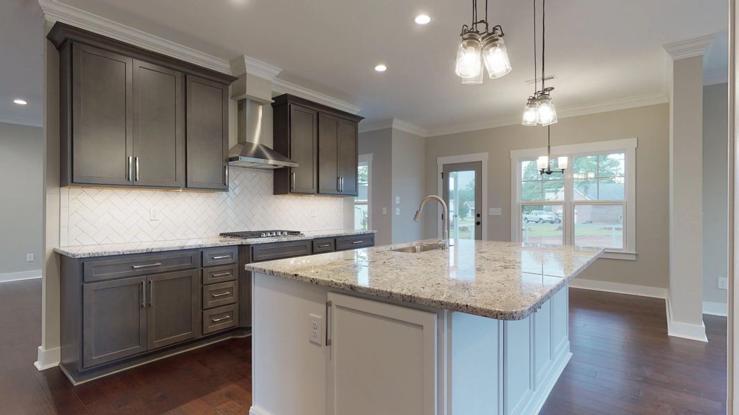 Representative furnished interior of a home built from the Carson by Bill Clark Homes in Cheshire Landing, Grimesland (Image 3). Representative furnished interior of a home built from the Carson by Bill Clark Homes in Cheshire Landing, Grimesland (Image 3).