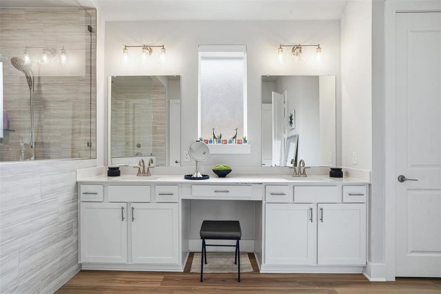Furnished interior view inside a new home in Somerset Park, Rockwall (Image 14).